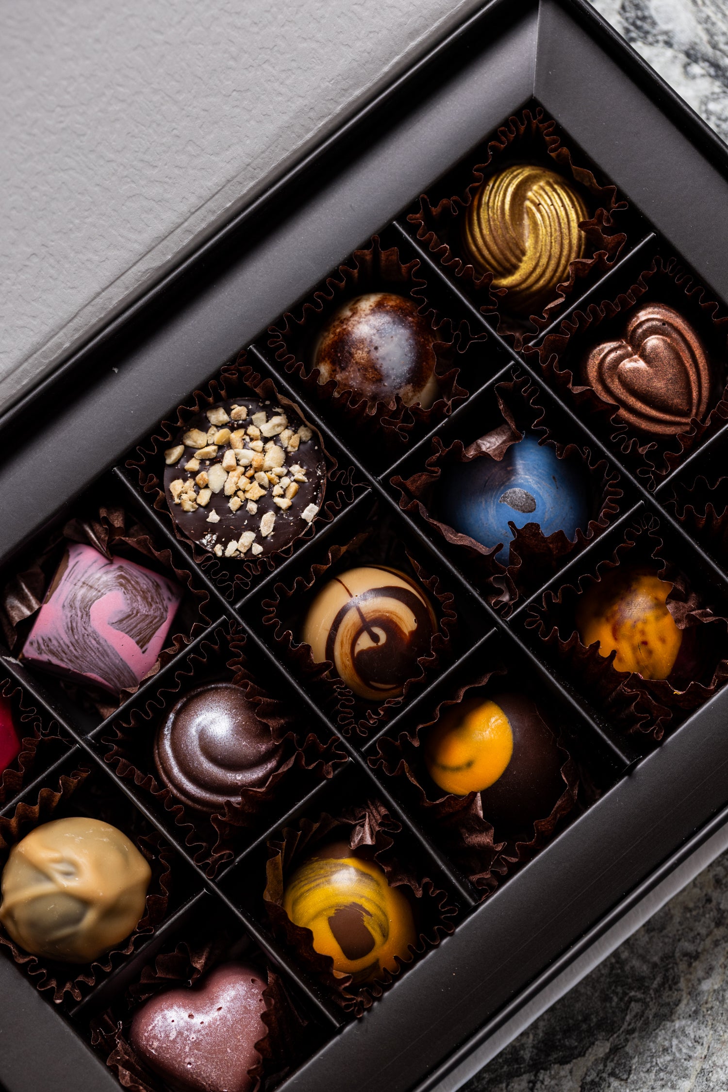 Bonbon Gift Box | Dark Chocolate Collection